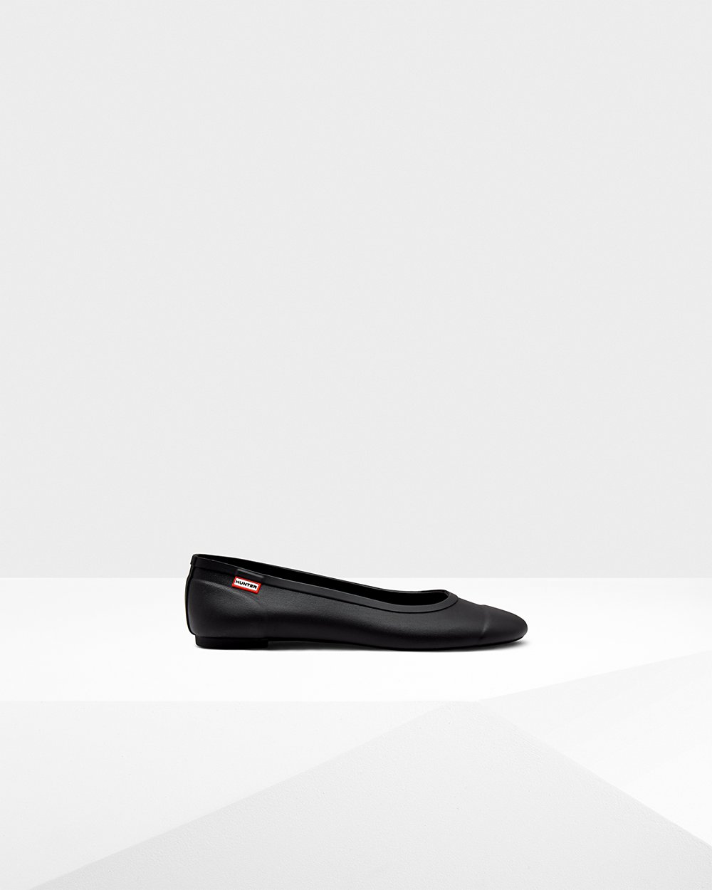Bailarinas Hunter Feminina Pretas - Original Tour Ballet Flats - 73NQVCWUG